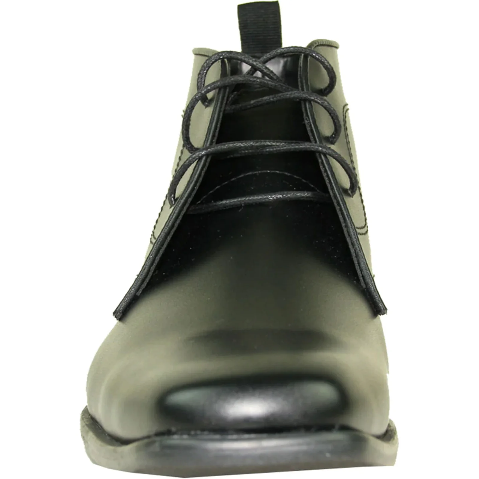 Mens Formal Prom & Wedding Dress Ankle Boot in Matte Black - Image 4