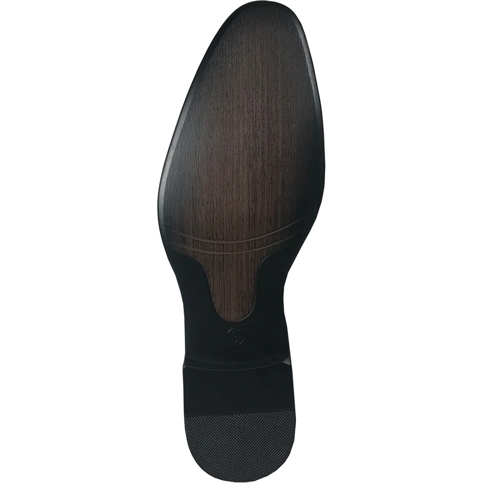 Mens Modern Slip On Velvet Tuxedo Loafer in Black - Image 7
