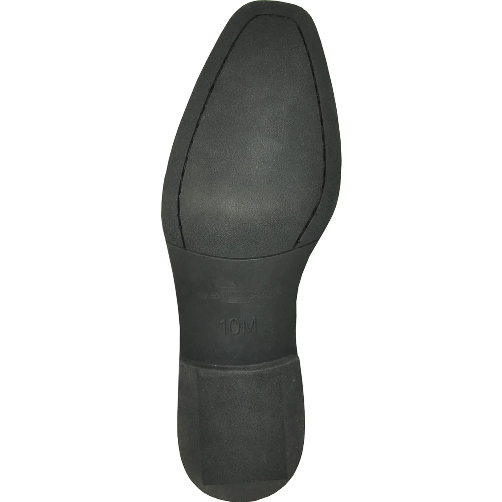 Mens Shiny Patent Plain Toe Tuxedo Dress Shoe in Black - Image 7